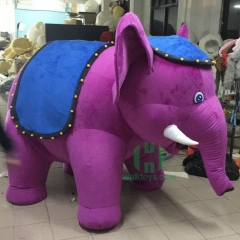 Elephant inflatable mascot costume