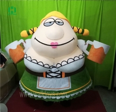 Custom Fat Woman Mascot Costume