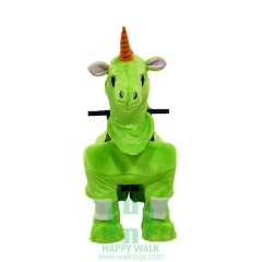 Unicorn Wild Animal Electric Walking Animal Ride for Kids Plush Animal Ride On Toy for Playground