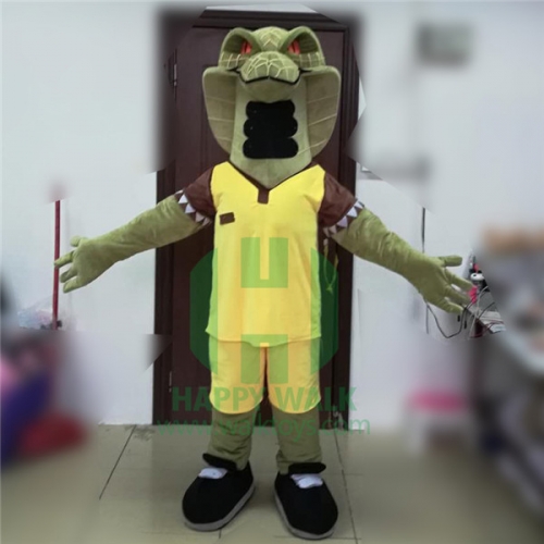 Custom Snake Mascot Costume