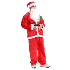 Christmas Santa Claus Costume for Adult