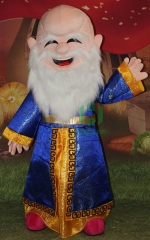 Chinese New Year Longevity God Mascot Costume for Adult