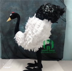 Red-crowned Cranes Mascot Costume