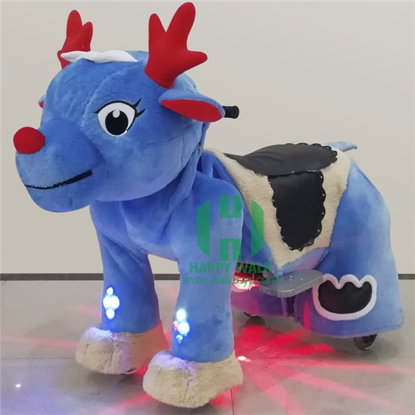 electric plush animal ride