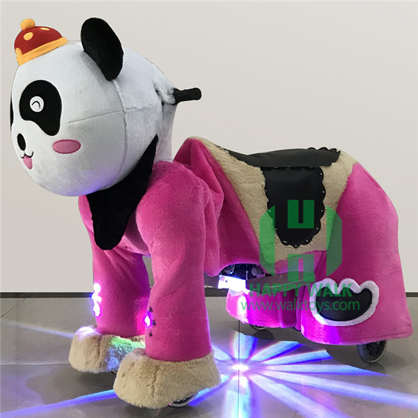 electric plush animal ride