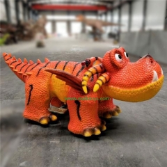 Ride on Animatronic Dinosaur Electric Walking Animal Ride for Kids Ride On Toy for Playground