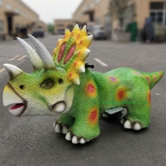 Ride on Animatronic Dinosaur Electric Walking Animal Ride for Kids Ride On Toy for Playground