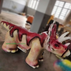 Ride on Animatronic Dinosaur Electric Walking Animal Ride for Kids Ride On Toy for Playground