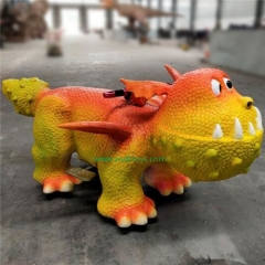 Ride on Animatronic Dinosaur Electric Walking Animal Ride for Kids Ride On Toy for Playground