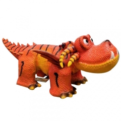 Ride on Animatronic Dinosaur Electric Walking Animal Ride for Kids Ride On Toy for Playground