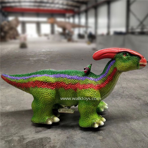 Ride on Animatronic Dinosaur Electric Walking Animal Ride for Kids Ride On Toy for Playground