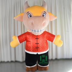2021 New year's ox Mascot Costume Inflatable