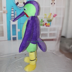 Long Billed Bird Cosplay Custom Adult Walking Fur Human Animal Party Plush Movie Character Cartoon Mascot Costume for Adult Sh