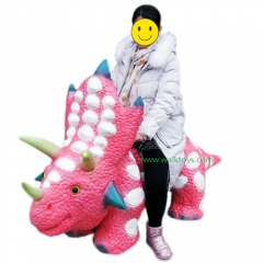 Ride on Animatronic Dinosaur Electric Walking Animal Ride for Kids Ride On Toy for Playground