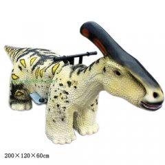 Ride on Animatronic Dinosaur Electric Walking Animal Ride for Kids Ride On Toy for Playground