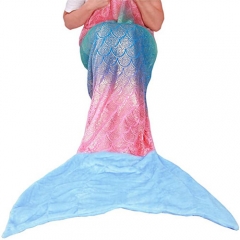 Mermaid Tail Blanket for Teens Adults