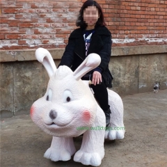 Ride on Bunny Electric Walking Animal Ride for Kids Ride On Toy for Playground