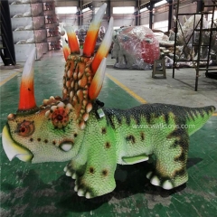 Ride on Animatronic Dinosaur Electric Walking Animal Ride for Kids Ride On Toy for Playground