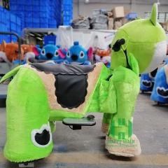 Animal Electric Walking Animal Ride for Kids Plush Animal Ride On Toy for Playground