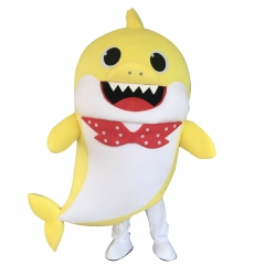 Baby Shark Custom Adult Walking Fur Human Animal Party Plush Movie Character Cartoon Mascot Costume for Adult Sh