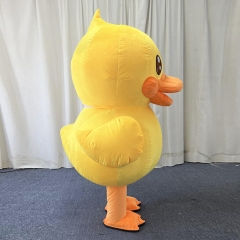 Inflatable Duck Mascot Costume