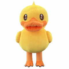 Inflatable Duck Mascot Costume