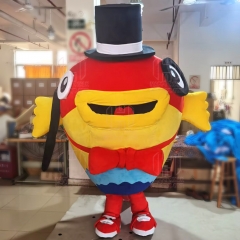 Inflatable Suit Fish Mascot Costume