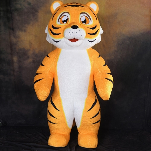 Inflatable Tiger Mascot Costume