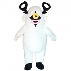 EVA White Animal Mascot Costume