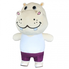 Inflatable Hippo Mascot Costume