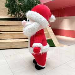 Inflatable Christmas Santa Claus Mascot Costume