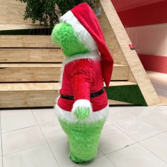 Inflatable Christmas Grinch Mascot Costume