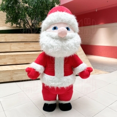 Inflatable Christmas Santa Claus Mascot Costume