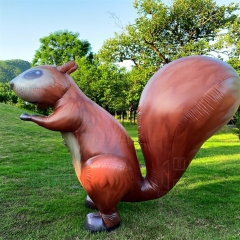 High quality customized cute animal cosplay walking inflatable squirrel costume for sale