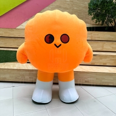 Customized Inflatable Orange Mascot Costume