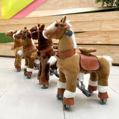 Free of power charging toy horse that walks Mechanically Ride On Animals Toy