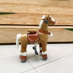 Free of power charging toy horse that walks Mechanically Ride On Animals Toy