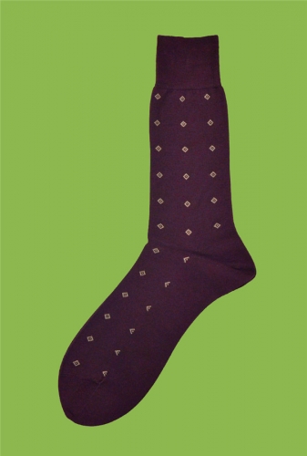 Mercerized Cotton Dress Socks