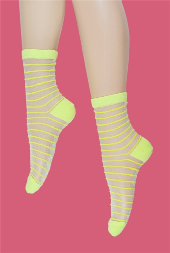 Crystal Jacquard Fashion Socks