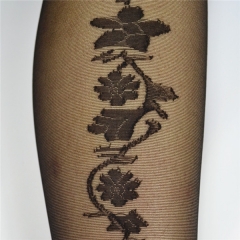 15D Sheer Jacquard Pantyhose