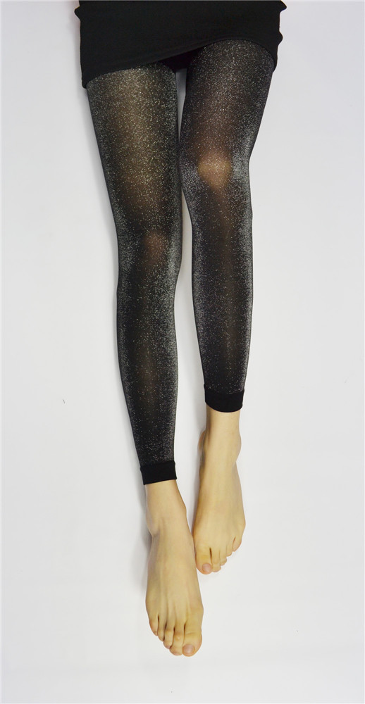 30D Sheer Glitter Leggings AJAM002 nylon lurex