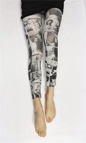 30D Print Nostalgic Leggings