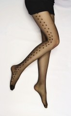 15D Sheer Jacquard Pantyhose