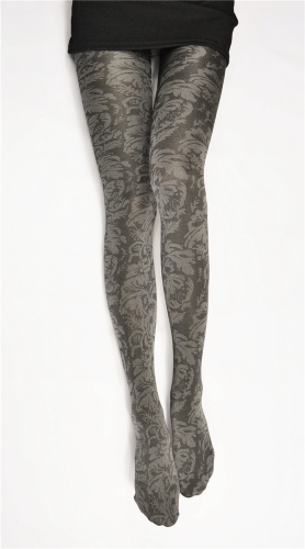 60D Jacquard Glitter Tights