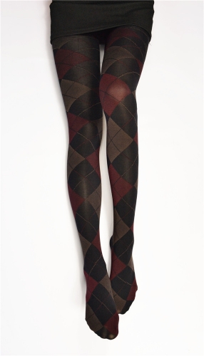 120D Jacquard Tights