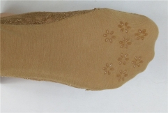 Lace Upper Full-Grip Liner Socks