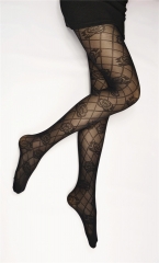 20D Sheer Jacquard Pantyhose