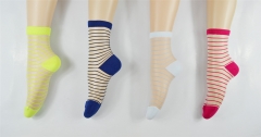 Crystal Jacquard Fashion Socks