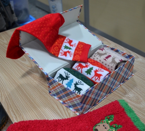 Christmas Socks Gift Box