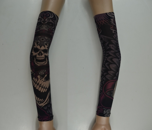 360 Degree Printed Tattoo Armsleeve 15D Sheer